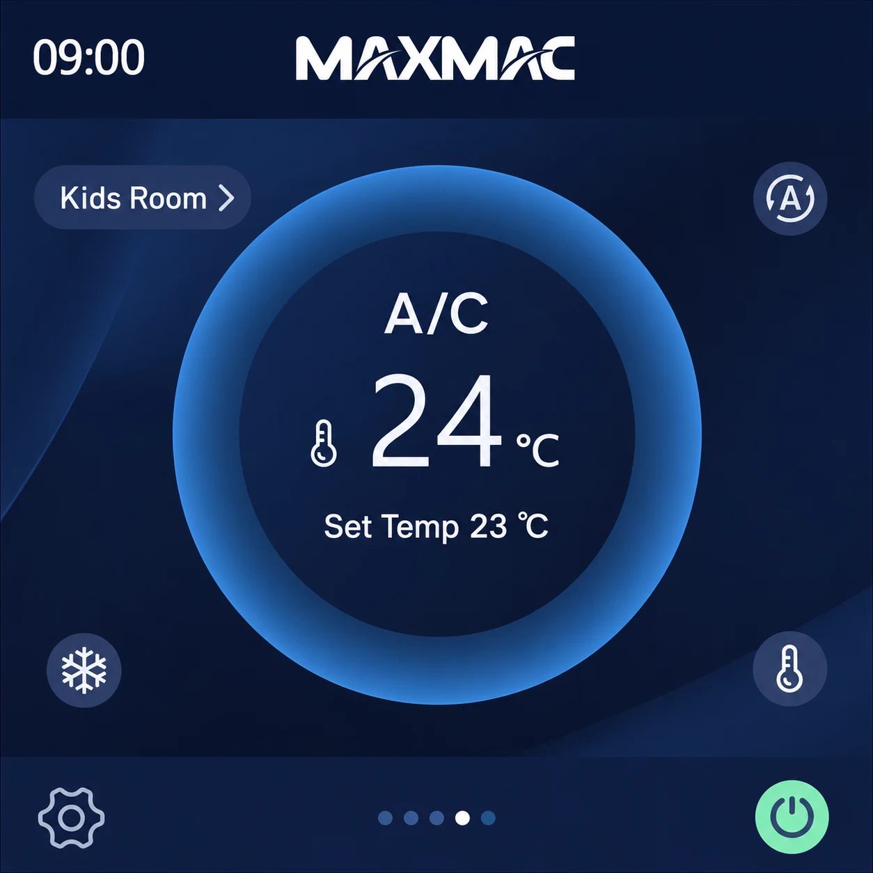 Air-conditioning control interface